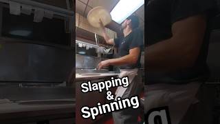 Pizza Dough Slap Spin amp Rip pizzatoss [upl. by Suoicul581]