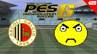 PES 6 Campionato Master 425  Ascoli  Pozzo Libera [upl. by Nauqahs]