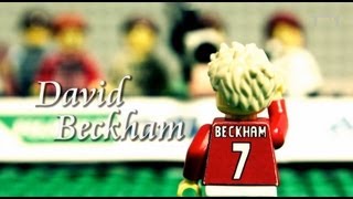 David Beckhams career  LEGO [upl. by Nebur268]