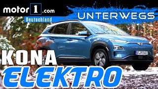 Das beste EAuto von allen Hyundai Kona Elektro  UNTERWEGS mit Daniel Hohmeyer [upl. by Ran]