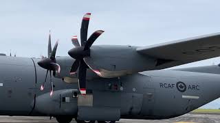 C130J Engine Startup  Propeller Pitch Changing [upl. by Nemrak860]