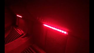 Govee RGB LED Strip Lights mounted in a 2008 4Runner [upl. by Ythomit944]