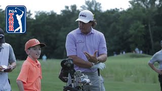 Best of  Phil Mickelson fan interactions [upl. by Ber]