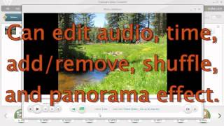 Freemake Easy Photo Slideshow Maker with Music Free Video Editing Software [upl. by Ahsirk]