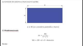 1PREDIMENSIONAMIENTO DE COLUMNAS [upl. by Ahsini]