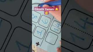 İlkokul Etkinlikleri 🥳🔔etkinlik ilkokul matematik [upl. by Yro]