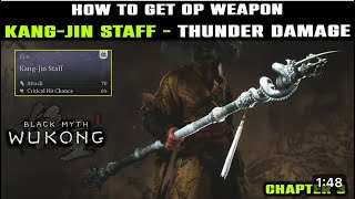 How To Easily Get KangJinn Lighting Staff In Black Myth Wukong [upl. by Britteny]