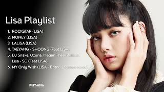 LISA BLACKPINK  PLAYLIST SONGS [upl. by Peppi]