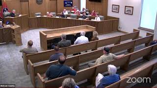 Dickson County Commission Meeting 7152024 [upl. by Wichern]