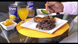 Arroz Congri y Pechuga Empanada Chef Oscar Maldonado [upl. by Nuahs]