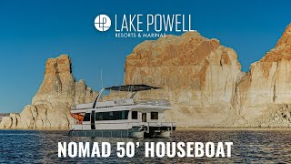 50 Nomad Houseboat  Lake Powell Resorts amp Marinas  Houseboat Rentals [upl. by Shem916]