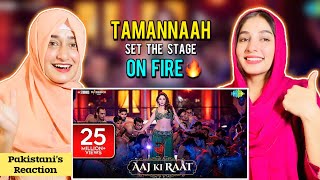 Aaj Ki Raat  Stree 2  Tamannaah Bhatia  Sachin Jigr Madhubanti  PAKISTAN REACTION [upl. by Ailee282]