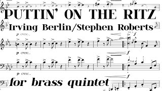 Irving BerlinStephen Roberts  Puttin on the Ritz 2006 ca Score [upl. by Howland930]