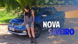 Teste  Nova VW Saveiro Cross Estendida 16 120 cv [upl. by Nitsa]