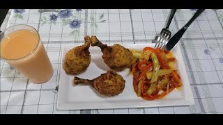 Pernil de pollo rellenos y apanados [upl. by Reviere339]