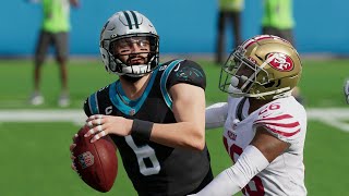 49ers vs Panthers  NFL Week 5 2022  San Francisco vs Carolina  Madden 23 Full Game Sim [upl. by Navonoj]