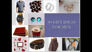 40 GIFT IDEAS FOR MEN  BIRTHDAY GIFT IDEAS FOR MEN  ANNIVERSARY GIFT IDEAS  GIFT IDEAS FOR BF [upl. by Diraf38]