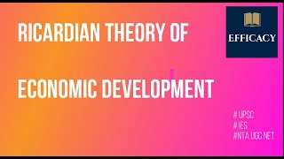 RICARDIAN THEORY OF ECONOMIC DEVELOPMENT [upl. by Stanleigh]