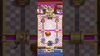 Mid ladders reaction time is on another level 😂 clashroyale [upl. by Asit]