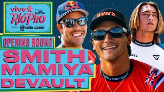 Jordy Smith Barron Mamiya Imaikalani deVault Vivo Rio Pro presented by Corona 2024 [upl. by Hardner]