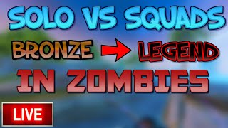 🔥 SOLO V SQUAD BRONZE TO LEGEND IN ZOMBIES IN 1 STREAM 🔥 BLOOD STRIKE LIVE [upl. by Kariotta997]