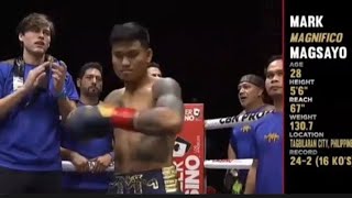 FULL FIGHT MARK MAGSAYO VS ISAAC AVELAR I BRUTAL KNOCKOUT [upl. by Keynes5]