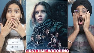 ROGUE ONE  A STAR WARS STORY 2016 MOVIE REACTION  DARTH VADER  First Time Watching [upl. by Ronen897]