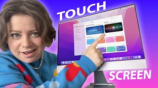 TURNING MY MAC TOUCHSCREEN espresso display v2 [upl. by Des934]
