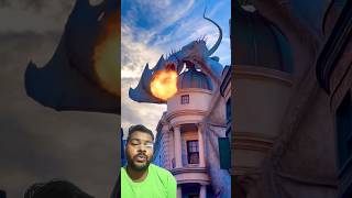 Dragon come out of fire halloween wizarding shorts ytshorts [upl. by Nowujalo629]