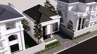 Rumah Modern Klasik Simple [upl. by Nosna]