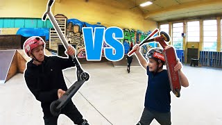 Przegrałem w SCOOTA 😨 GAME OF SCOOT 😁 Bart Oskroba vs Antek Miłaszewicz [upl. by Greg]