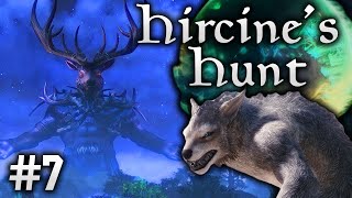 Skyrim Life as a Werewolf Episode 7  Hircines Hunt [upl. by Tterrab]