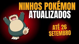 NINHOS ATUALIZADOS SETEMBRO 2024  POKEMON GO [upl. by Acenes]