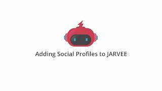 2 Adding your social profiles to JARVEE [upl. by Leith]