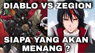 DIABLO LAWAN ZEGION SIAPA YANG MENANG  TENSEI SHITARA SLIME DATTA KEN [upl. by Dleifxam550]