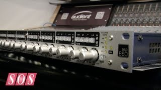 Audient ASP880  Musikmesse 2014 [upl. by Anikat]