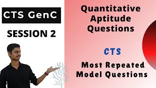 Cognizant aptitude questions Cognizant GenC Numerical Ability QuestionsSesssion 2 [upl. by Salvay860]