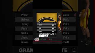 Grambling State Uniforms NEW College Football Revamped V21 [upl. by Genisia]