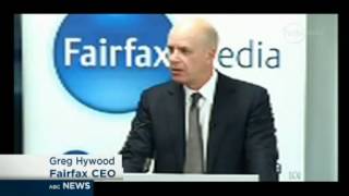 Fairfax to cut staff shrink paper [upl. by Las]