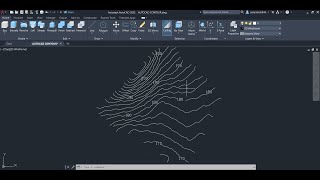 HOW TO EXTRACT CONTOUR LINE FROM GOOGLE EARTH PRO TO AUTOCAD EASILY [upl. by Iana]