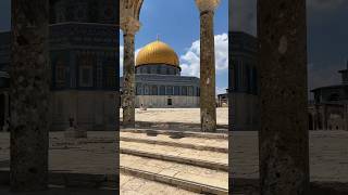 The Dome of the Rock on the Temple Mount Jerusalem Israel 2024 [upl. by Shelburne226]