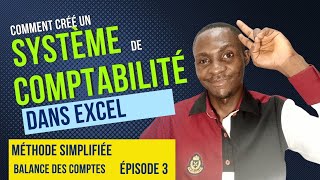 Comment crée un system comptable dans excel partie 3 le grand livre et la balance des comptes [upl. by Gathard]