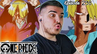 DIABLE JAMBE SANJIS DEMONIC LEG ONE PIECE EPISODE 298 REACTION [upl. by Acirahs276]