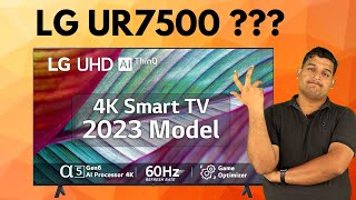 LG UR 7500 4k tv full review video for amazon and flipkart sale  LG UR 7500 2023 [upl. by Htebesile]