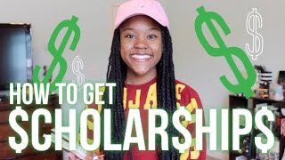 How to Get Scholarships for College FULL RIDES Local Scholarships Application Tips [upl. by Bolton820]