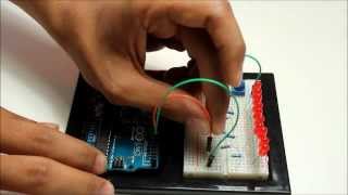 Arduino Project 6 Interactive LED Chase Effect [upl. by Sanson]