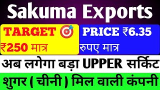 sakuma exports stock ll sakuma exports ltd share analysis ll करोड़ो रुपए कमा कर देने वाली कंपनी [upl. by Winfield]