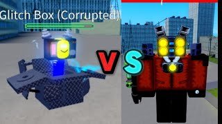 Corrupted Glitch Box Vs Boxes  Super Box Siege Defense  Roblox [upl. by Dugas177]