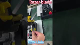 BZW7CL Customized Request for Razer Blade on Wire Winding and Tying Machine [upl. by Sadella281]