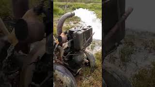 shortvideo 8HP ka Diesel engine water pump [upl. by Daley]